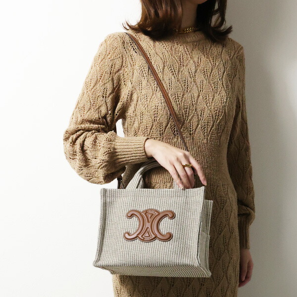 楽天市場】CELINE セリーヌ Small Cabas Tote Bag スモール カバ