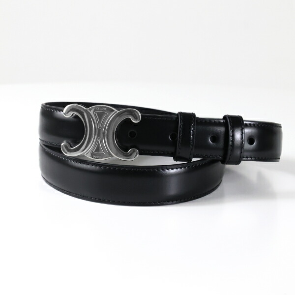 楽天市場】CELINE セリーヌ ベルト Medium 25mm 45BAG3A01.38SI