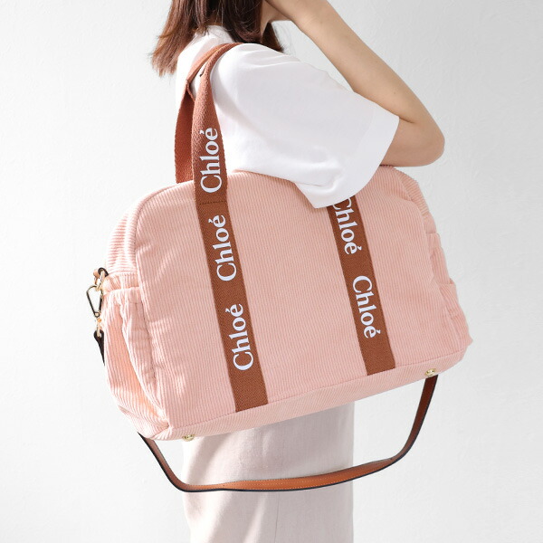 楽天市場】Chloe クロエ Corduroy Logo Backpack バックパック