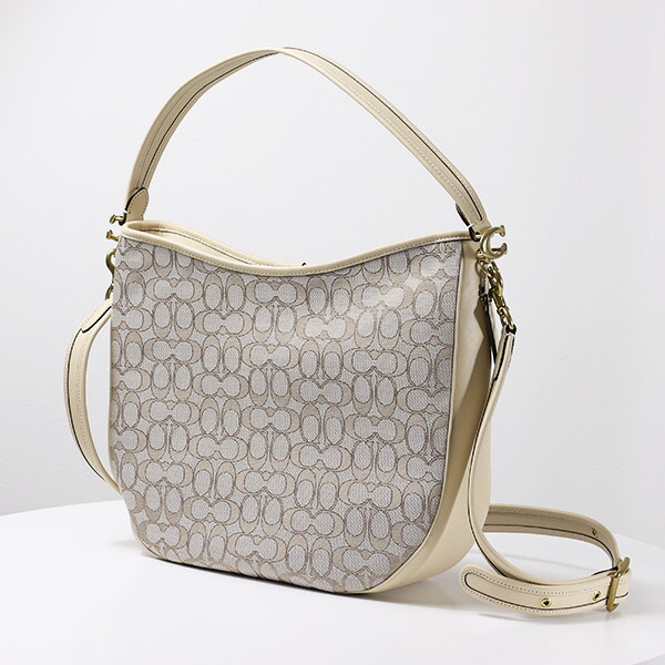 Coach コーチ Soft Tabby Hobo Signature Shoulder Bag C6659 ショルダーバッグ クロスボディバッグ 鞄 肩掛け 斜め掛け 2way A4サイズ収納可 本革 レザー レディース LaG Onlinestore