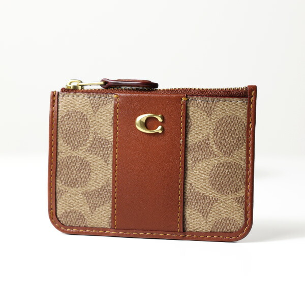 楽天市場】COACH コーチ パスケース MINI ID SKINNY CASE ミニ