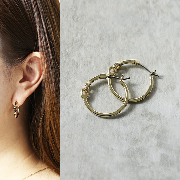 Coach コーチ ピアス Interlinked C Hoop Earrings 37408160 レディース フープピアス アクセサリー Cロゴ 両耳用 LaG Onlinestore