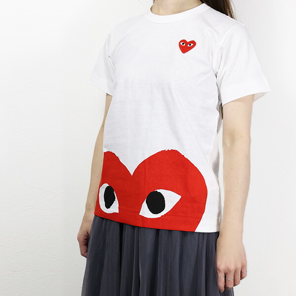 楽天市場】PLAY COMME des GARCONS プレイ コムデギャルソン T
