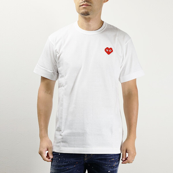 レビュー高評価商品 des 楽天市場】COMME GARCONS T Logo Play コムデギャルソン トップス