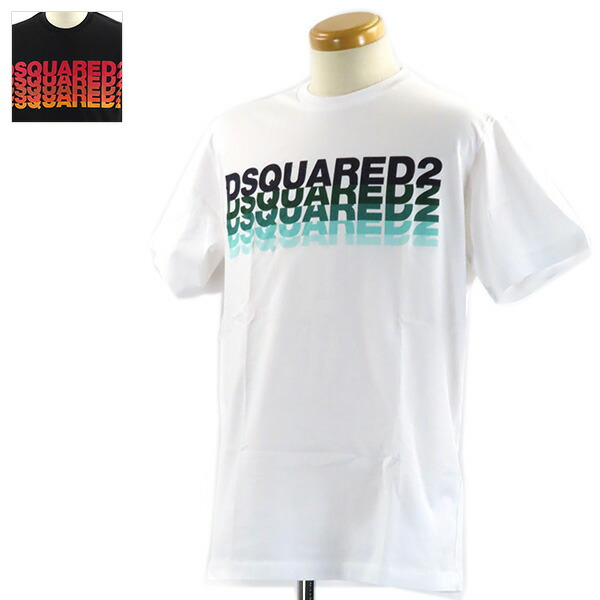 Dsquared2 ロコスタンフクルネックTシャツ S71GD1522S21600 900 Dsquared2 Men's S71GU0563 D2 Outline Cool Hoodie Black With