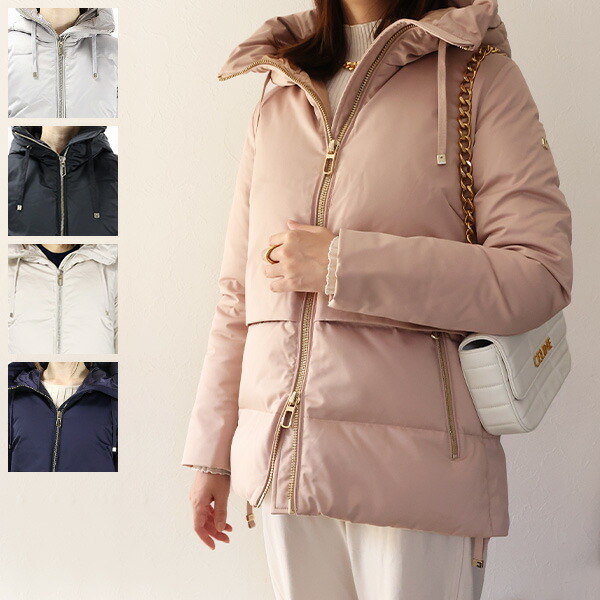 楽天市場】デュノ ダウンジャケット コート バロン ウール 切替