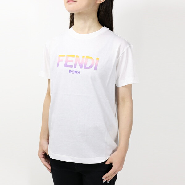 楽天市場】FENDI フェンディ Logo T-SHIRT ロゴT Tシャツ 半袖