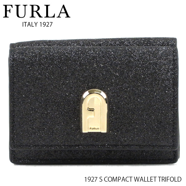 未使用☆極美品☆FURLA フルラ 1927 ツイード チェーンショルダー