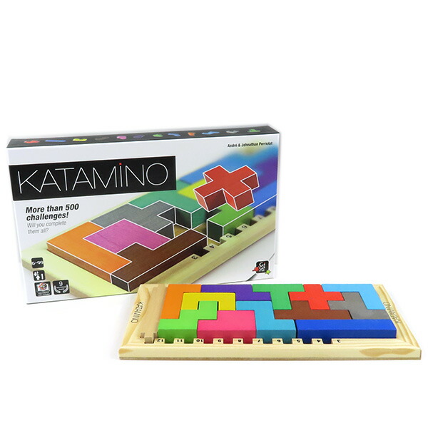 楽天市場 カタミノ Katamino ギガミック Gigamic 木製ボードゲーム パズルゲーム 知育玩具 並行輸入品 送料無料 アウトドアと玩具 ゆめゆめストア