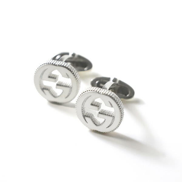 GUCCIグッチ シルバー　カフリンクス　❤︎ GUCCI グッチ カフス カフリンクス Gマーク Gモチーフ SV925