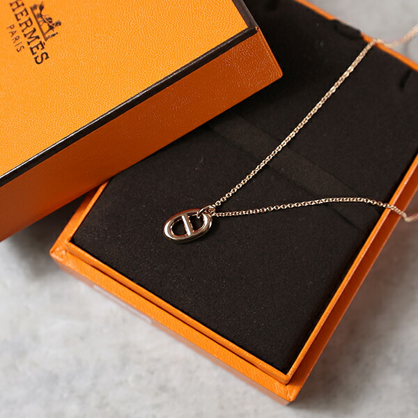 楽天市場】HERMES エルメス ネックレス Medaille Quadrige PM