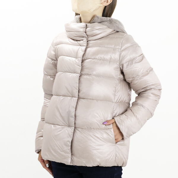【楽天市場】HERNO ヘルノ RESORT Nylon Ultralight ダウンコート ダウンジャケット アウター 防寒 レディース ...