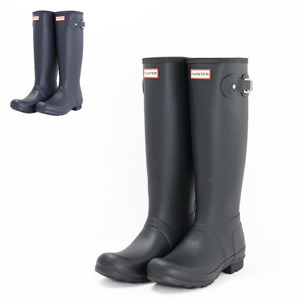 Hunter ハンター Boot Original Rain Tall Wft1000rma オリジナル トール レインブーツ レディース ロゴ 完全防水 梅雨 長靴 雨 雪 直輸入品激安 Original