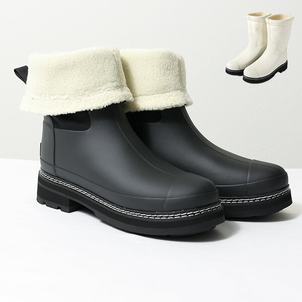 HUNTER ハンター WOMENS REFINED STITCH SHERPA BOOT シェルパブーツ レインブーツ 長靴 完全防水 防寒 2way 靴 レディース WFS1010NES LaG Onlinestore