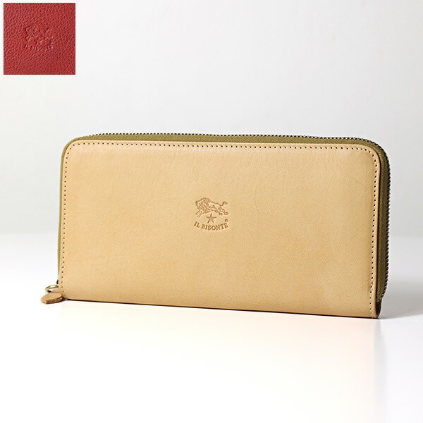 楽天市場】IL BISONTE イルビゾンテ 長財布 Zip Around Wallet SZW046