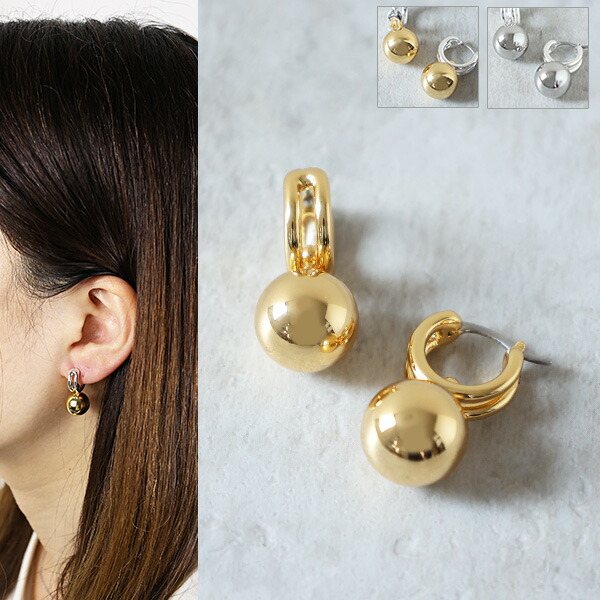JENNY BIRD ジェニーバード Lyra Huggies Earrings ピアス ハギーピアス アクセサリー 両耳用 シルバー ゴールド シンプル レディース JB3381 LaG Onlinestore｜LaG OnlineStore　店