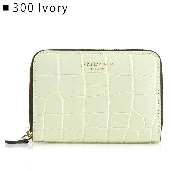 Zip Small ジェイアンドエムデヴィッドソン Croc 5259 J M Mock レディースバッグ 小物 ブランド雑貨 名刺入れ レディースコインケース カードケース クロコ型押し Davidson Purse X スモールジップパース レザー レディース 5259 7464 最大1500円offクーポン配布中 6