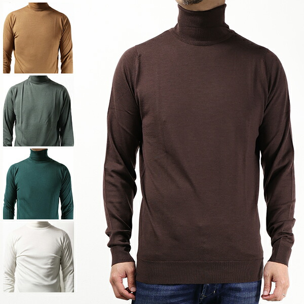 美品　JOHN SMEDLEY ジョンスメドレー ハイゲージニット　グリーン　L 楽天市場】JOHN SMEDLEY ジョンスメドレー ニット CHERWELL Turtleneck