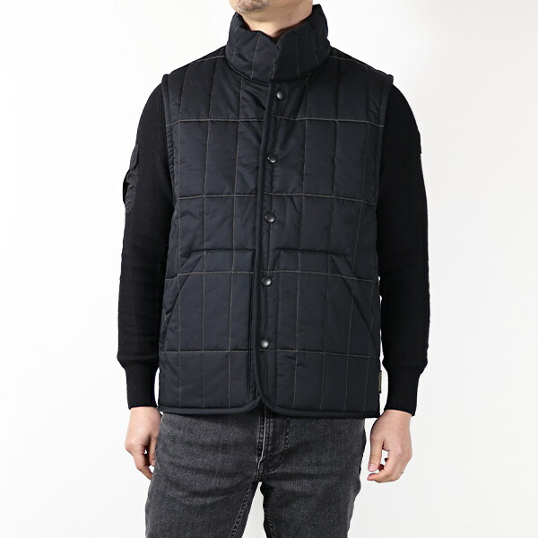 LAVENHAM ラベンハム ベスト High Neck Gilet LV12007 メンズ ジレ ハイネック 中綿 キルトステッチ コットン LaG Onlinestore