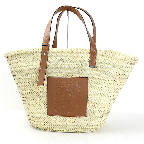 LOEWE ロエベ BASKET S81 327 ハンドバッグ アナグラム BAG LARGE