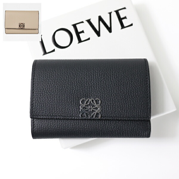 さらにお値下げ★ロエベANAGRAM SMALL VEAL WALLET 楽天市場】LOEWE ロエベ Anagram Small Vertical Wallet 三つ折り財布