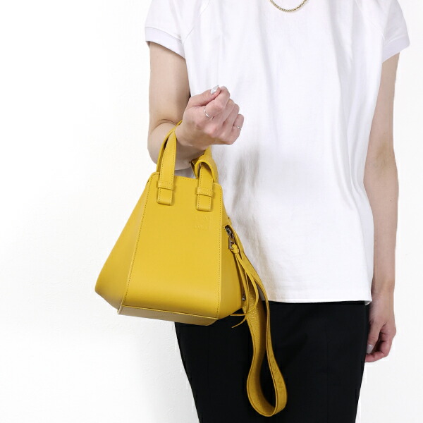 LOEWE ロエベ ハンドバッグ Compact Hammock Bag ハンモックバッグ コンパクト A538H13X26 レディース ショルダーバッグ レザー アナグラム 2WAY クロスボディ 鞄 LaG Onlinestore｜LaG OnlineStore　店