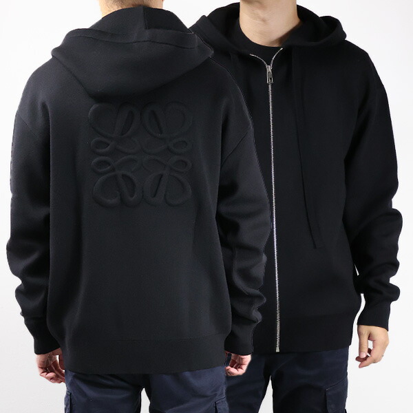 ロエベ アナグラムパーカー ブラック 楽天市場】ロエベ LOEWE メンズ パーカー ANAGRAM TONAL HOODIE