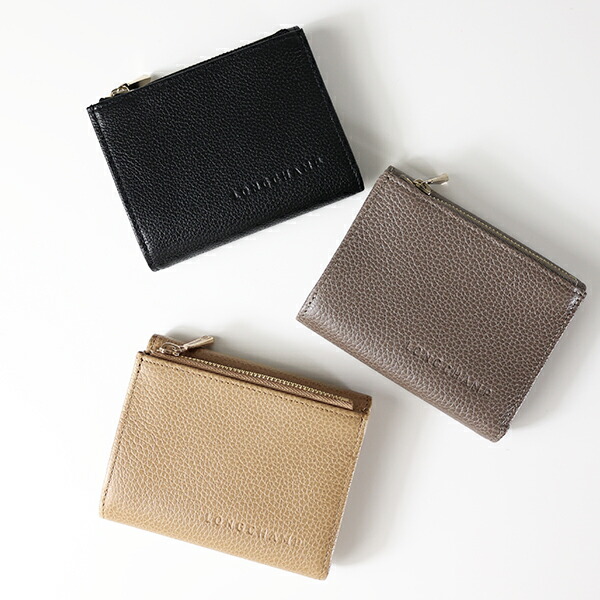 美品　ロンシャン 三折り ル フローネ コンパクトウォレット 財布 楽天市場】LONGCHAMP ロンシャン 三つ折り財布 Le Foulonne ル