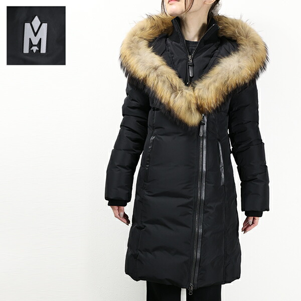 ●MACKAGE●MAI-LST レザーストライプ ウールラップコート ○MACKAGE○MAI-LST レザーストライプ ウールラップコート Mai