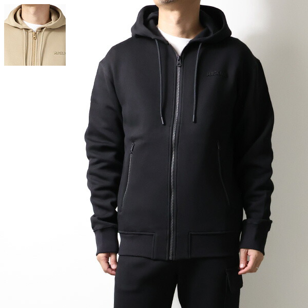 MACKAGE マッカージュ パーカー Zip up Hoodie KRYSTOS メンズ レディース ダブルフェイスジャージ フーディー ジップアップ スウェット 長袖 LaG Onlinestore