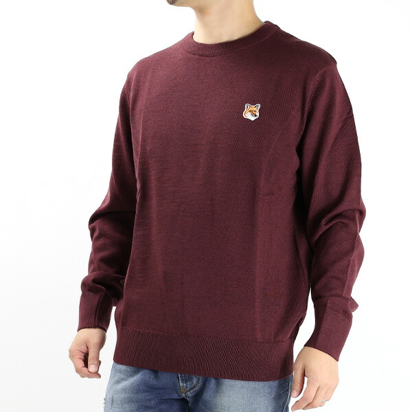 楽天市場】Maison Kitsune メゾンキツネ Tricolor Fox Patch Crewneck