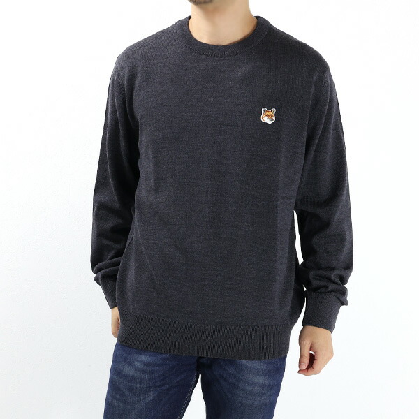 メゾンキツネ ニット 楽天市場】MAISON KITSUNE メゾンキツネ セーター FM00528KT1036