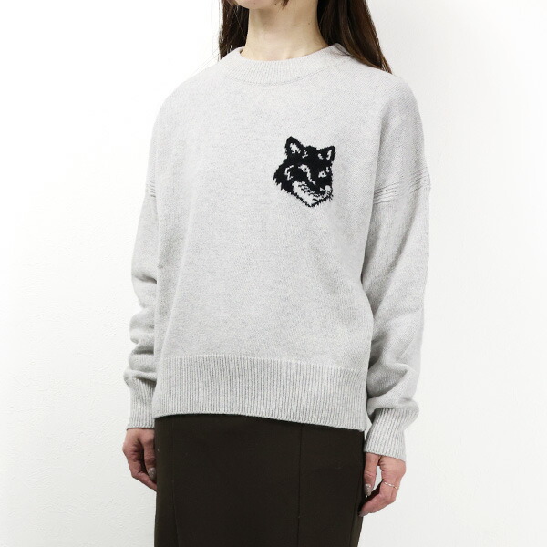 楽天市場】MAISON KITSUNE メゾンキツネ セーター BIG FOX HEAD