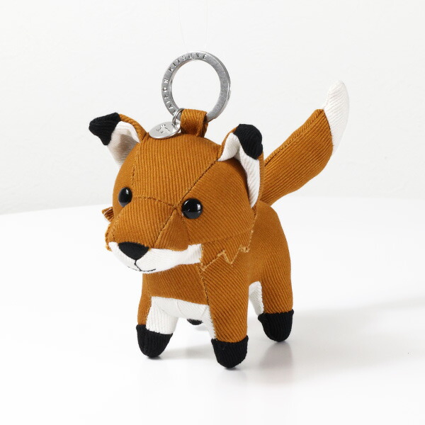 [Maison Kitsune] フォックスバックチャームキーリング FOX BAG CHARM | Maison Kitsuné
