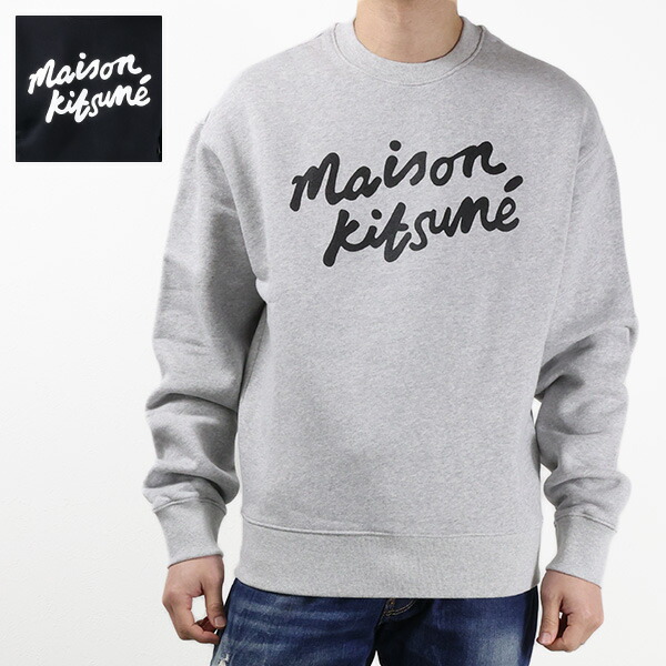 メゾンキツネ Maison Kitsuné スウェット MAISON KITSUNE メゾン キツネ スウェット FOX HEAT PATCH