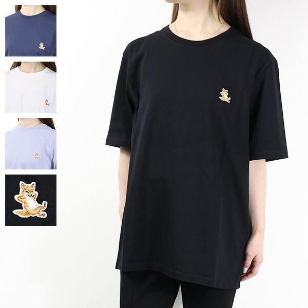 Maison Kitsune メゾンキツネ　半袖　Tシャツ Maison Kitsune メゾンキツネ Tシャツ 半袖 クルーネック メンズ