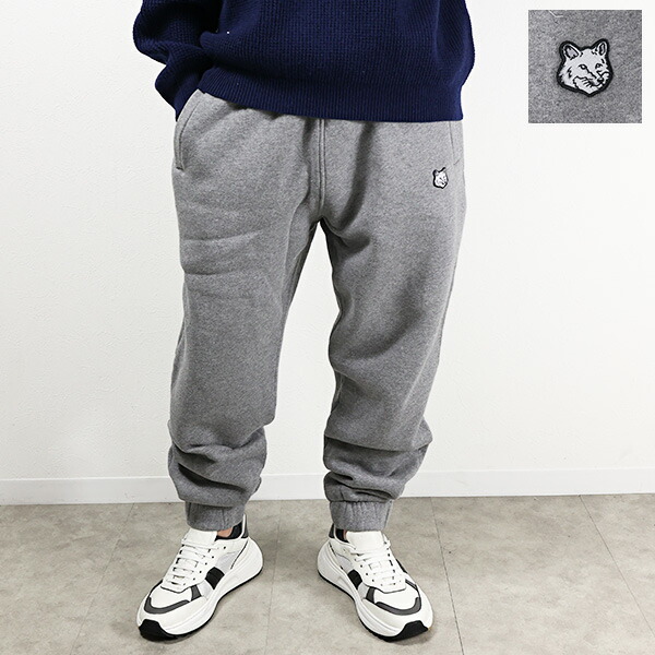 新品 MAISON KITSUNE フォックス スウェットパンツ グレー XL 楽天市場】Maison Kitsune メゾンキツネ スウェットパンツ Bold Fox