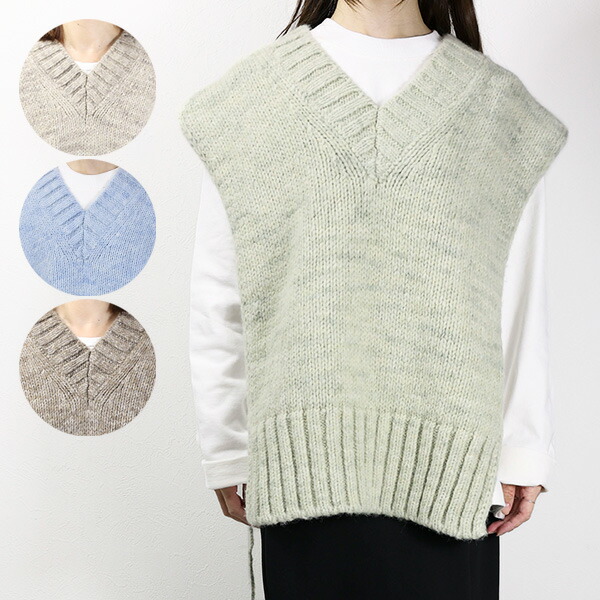 楽天市場】Maison Margiela メゾンマルジェラ Knit Vest ニットベスト 