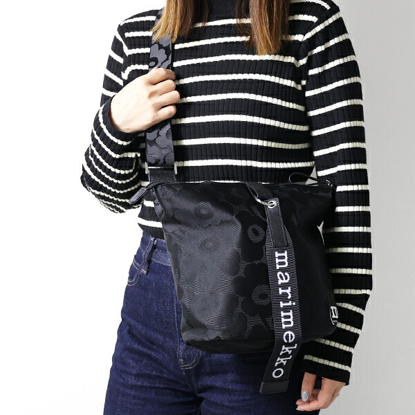 marimekko マリメッコ ショルダーバッグ Carry All Unikko Shoulder Bag キャリー オール 092227 レディース ウニッコ ジャガード クロスボディバッグ 鞄 LaG Onlinestore