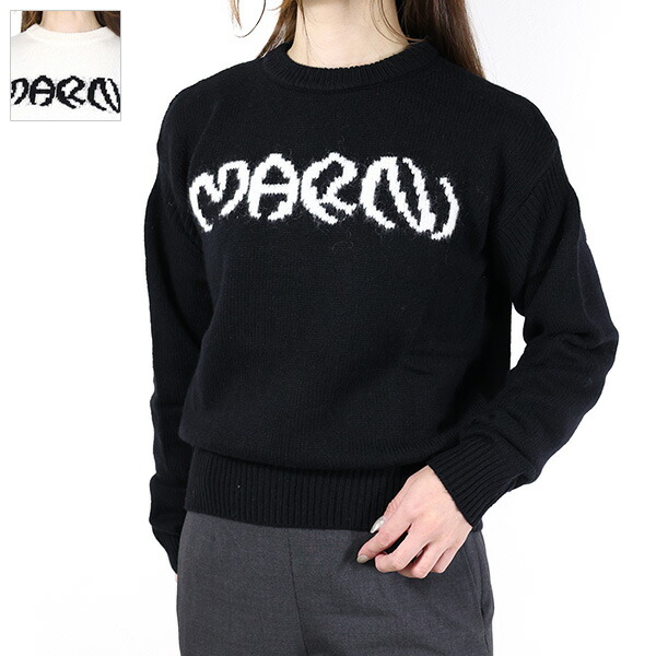 MARNI マルニ ニットセーター GCMD0397Q0 UFC400 レディース ロゴ 長袖 クルーネック 丸首 コットン 00N99 楽天市場】MARNI マルニ ニットセーター GCMD0397Q0 UFC400