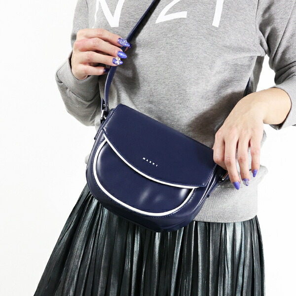 楽天市場】MARNI マルニ キッズ ショルダーバッグ SMILE BAG スマイル