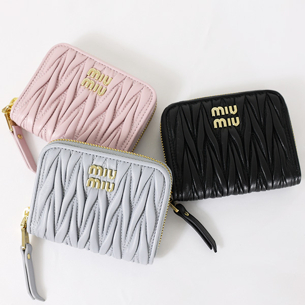 【楽天市場】MIU MIU ミュウミュウ MATELASSE COIN CASE