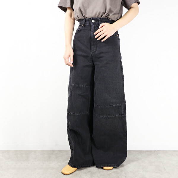 楽天市場】MM6 エムエムシックス Straight Wide Pants ワイド