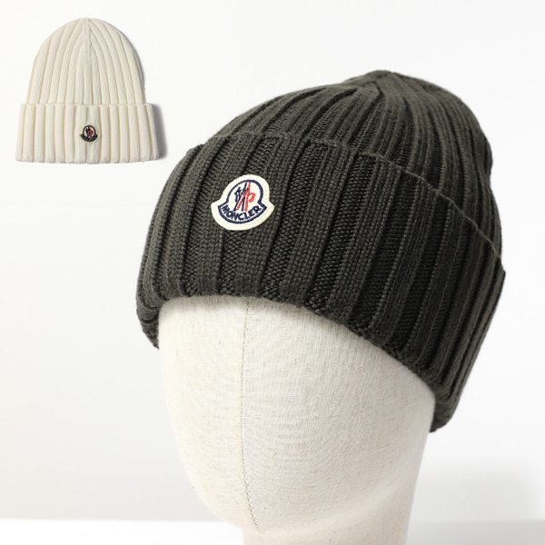 お見舞い MONCLER モンクレール BERRETTO TRICOT Beanie ニット