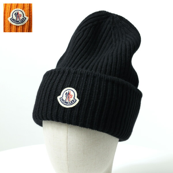 楽天市場】MONCLER モンクレール BEANIES ニット帽 ビーニー ニット