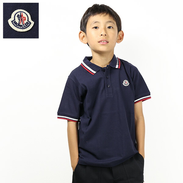 新品 モンクレール キッズ ロゴパッチ 半袖 Tシャツ タグ付 160