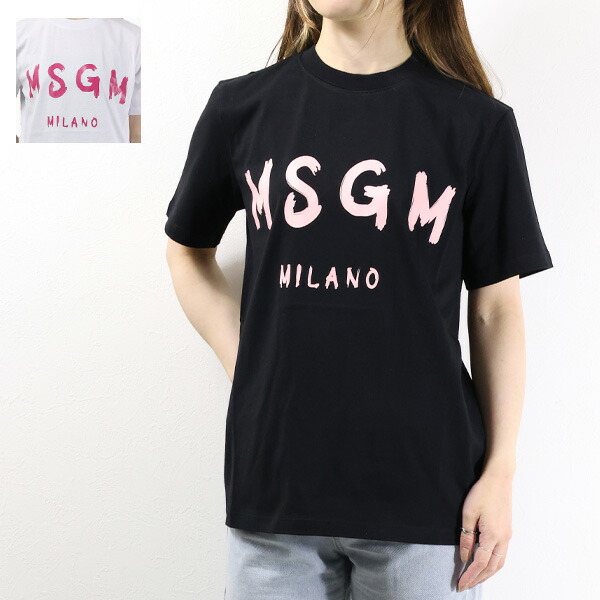 楽天市場】MSGM エムエスジーエム Logo T-Shirt Tシャツ 半袖