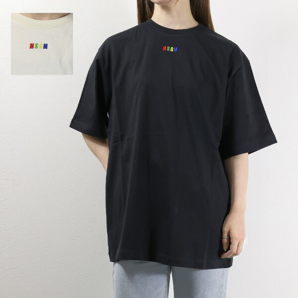 楽天市場】MSGM エムエスジーエム MINI LOGO T-Shirt Tシャツ