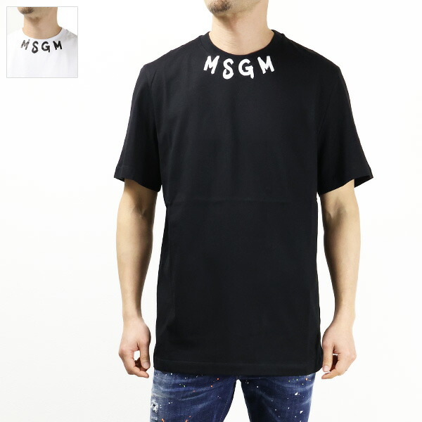 MSGM エムエスジイエム Tシャツ ロゴTシャツ 半袖 クルーネック 楽天市場】MSGM エムエスジーエム Tシャツ 3640MM118 メンズ