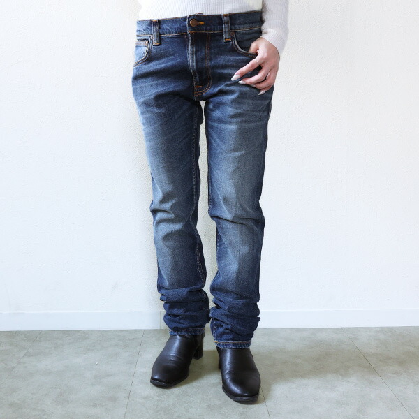 Nudie Jeans ヌーディージーンズ デニムパンツ Thin Finn Denim Jeans シンフィン 113272 レディース スキニーテーパード ジーンズ ストレッチ 5ポケット LaG Onlinestore 13,838円